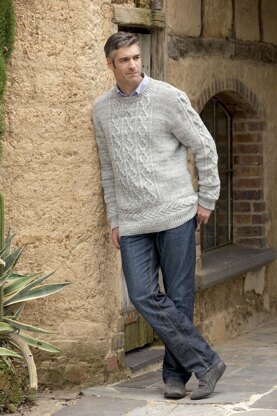 Aran Style Vests Sweaters & Cardigans Book by Patons - 3781