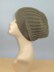 Chunky Simple Fishermans Rib Slouch Hat