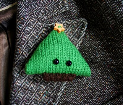 Christmas Tree Brooch