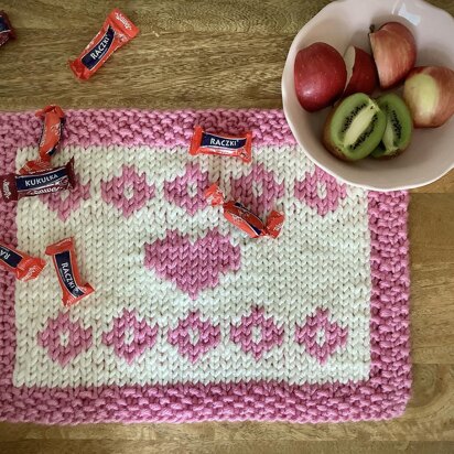 Raspberry Cream Placemat