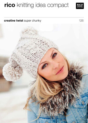 Hats in Rico Creative Twist Super Chunky - 126