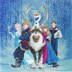 Crystal Art Frozen Friends, 70x70cm Diamond Painting Kit