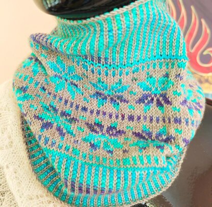 Shetland Stars Neck Warmer