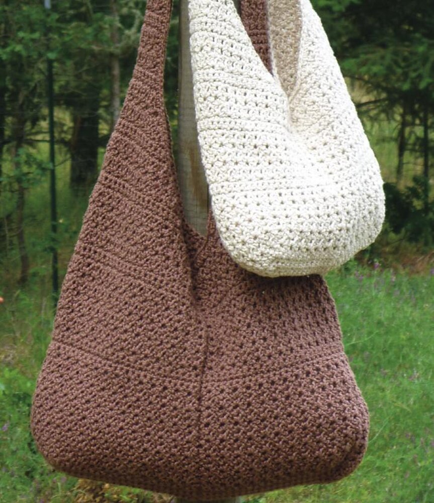 Crochet shoulder sale bag pattern