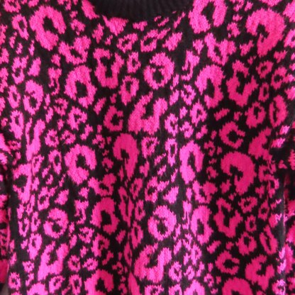 Neon Leopard Jumper