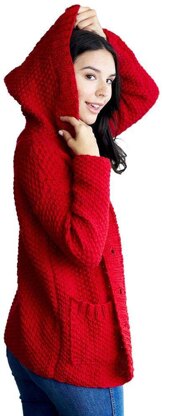 Lazy Day Chic Sweater in Red Heart Chic Sheep - LW5906 - Downloadable PDF