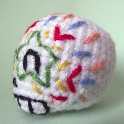 Maurice the sugar skull amigurumi