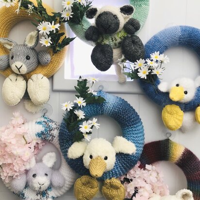 Easter Animal Wreaths