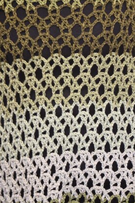 Summer Breeze Crochet Poncho Pattern