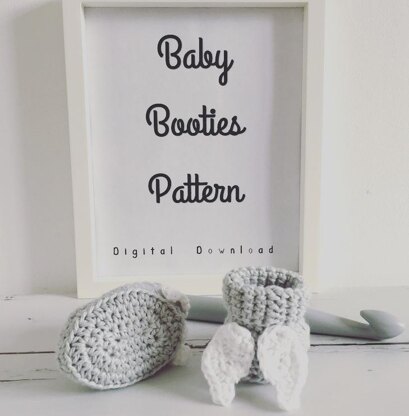 Baby Angel Booties