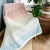 Rainbow Hugs Mosaic Blanket