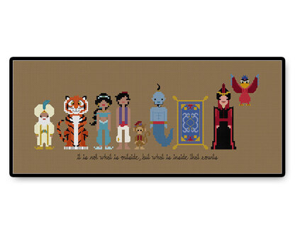 Aladdin - PDF Cross Stitch Pattern