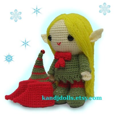 Elfy the Elf, Amigurumi crochet pattern