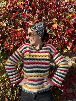 Color Shuffle Sweater
