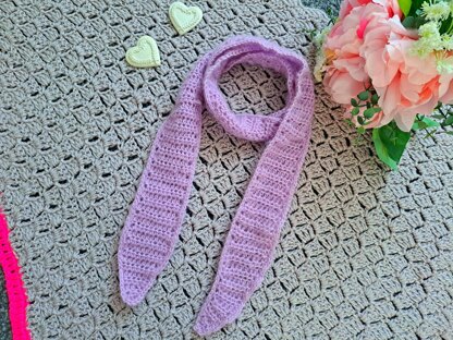 Crochet Alice Neckerchief Scarf Pattern