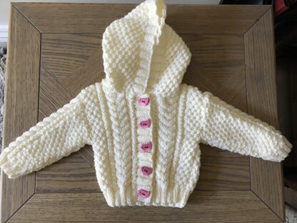 Baby Aran Hoodie