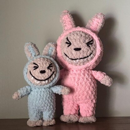 Labubu Amigurumi Crochet Pattern | PDF Instant Download | Cute Plush Doll Tutorial
