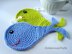 Whale Applique, Coaster