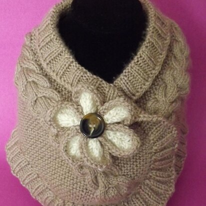 Flower Neck Warmer