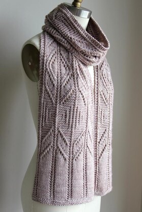 Winter Wish Scarf (Worsted)