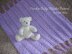 Simply Soft Crochet Car Seat Baby Blanket