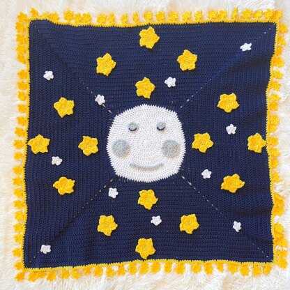 Moon & Stars Baby Blanket