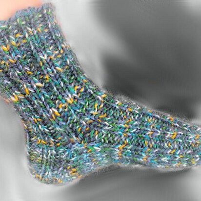 Blue Hugs Socks