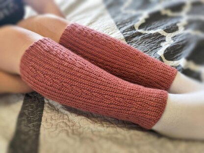 Cozy Cable Leg Warmers