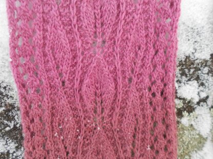 Grape Ivy Lace Scarf