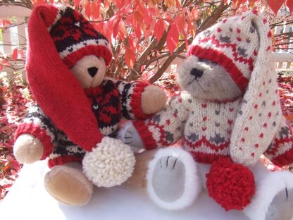 Nordic Teddy Sweaters & Stocking Caps