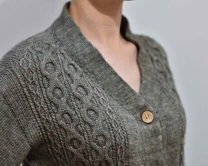 Sage cardi