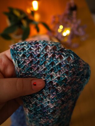Woolen Heart Scarf