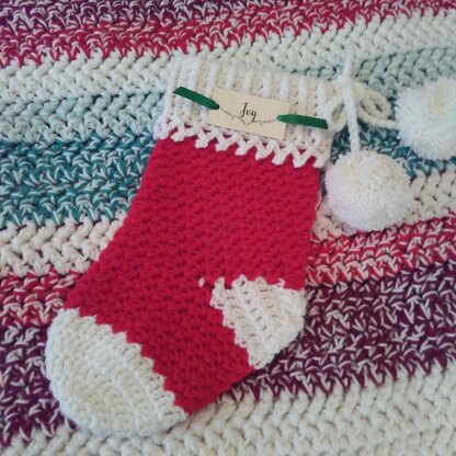 Holiday Home Christmas Stocking