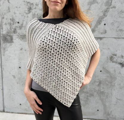 Crochet Poncho Pattern: Lovely Little Wrapcho