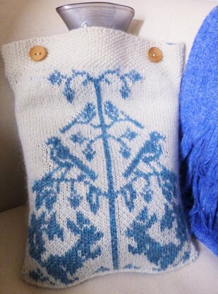 Hot Water Bottle Cover Tree