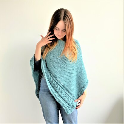 Hearts Poncho