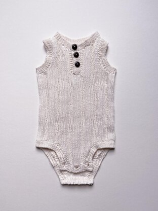 Henley Ribbed Romper