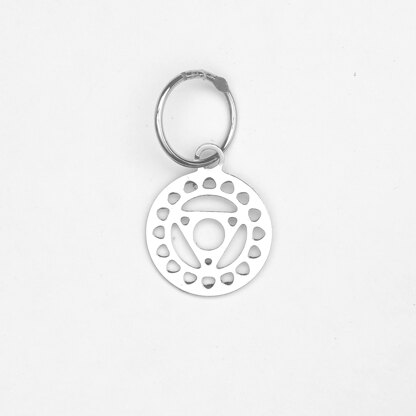 KnitPro Sterling Silver Plated Chakra Stitch Markers