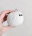 Amigurumi Moon Decorative Keyring