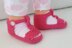 Anthea - 4ply sandals for babies