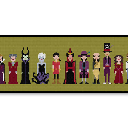 Storybook Villains - PDF Cross Stitch Pattern