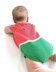 Size 6-12months - Knitted Watermelon Romper