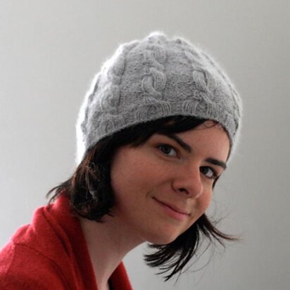 Climbing Cables Hat - knitting pattern