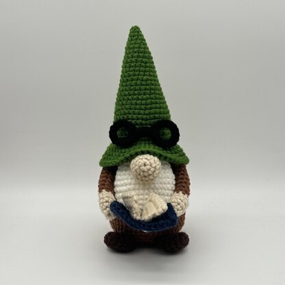Bookworm Gnome Amigurumi