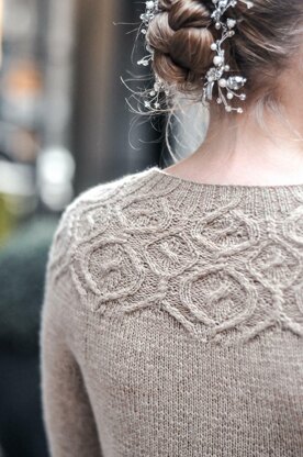 Fanciful Flower Cardigan