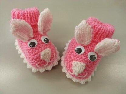 Rabbit Baby Booties