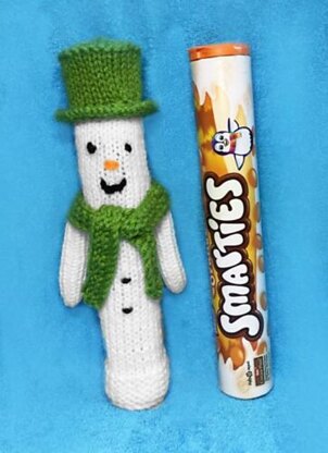 The Snowman Smarties Holder