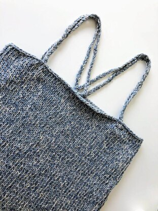 Upcycled Denim Top