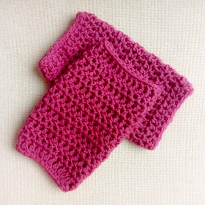 Raspberry Riot Wrist Warmers