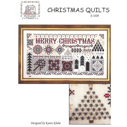 Rosewood Manor Christmas Quilts - RMS1109 -  Leaflet